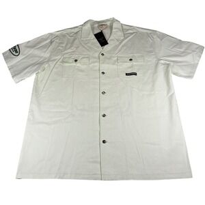 Watson U.S. Open Champion Work‎ Shirt XL Mint Green Tennis Button Front NWT